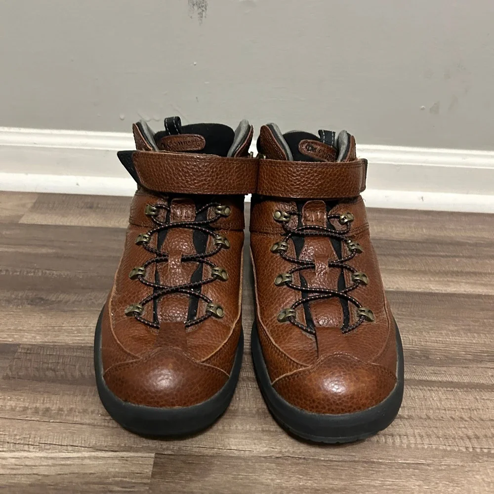 Dr. Comfort Ranger Boots Men 11M Brown Leather Orthopedic 9420 Diabetic Gorpcore